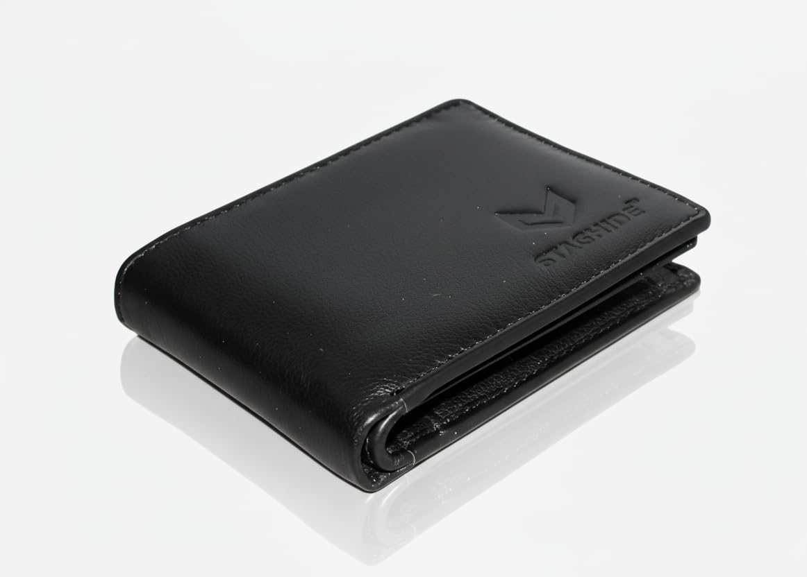 STAGHIDE for Men | Wallets Men with RFID Blocking | Mens Wallet Leather