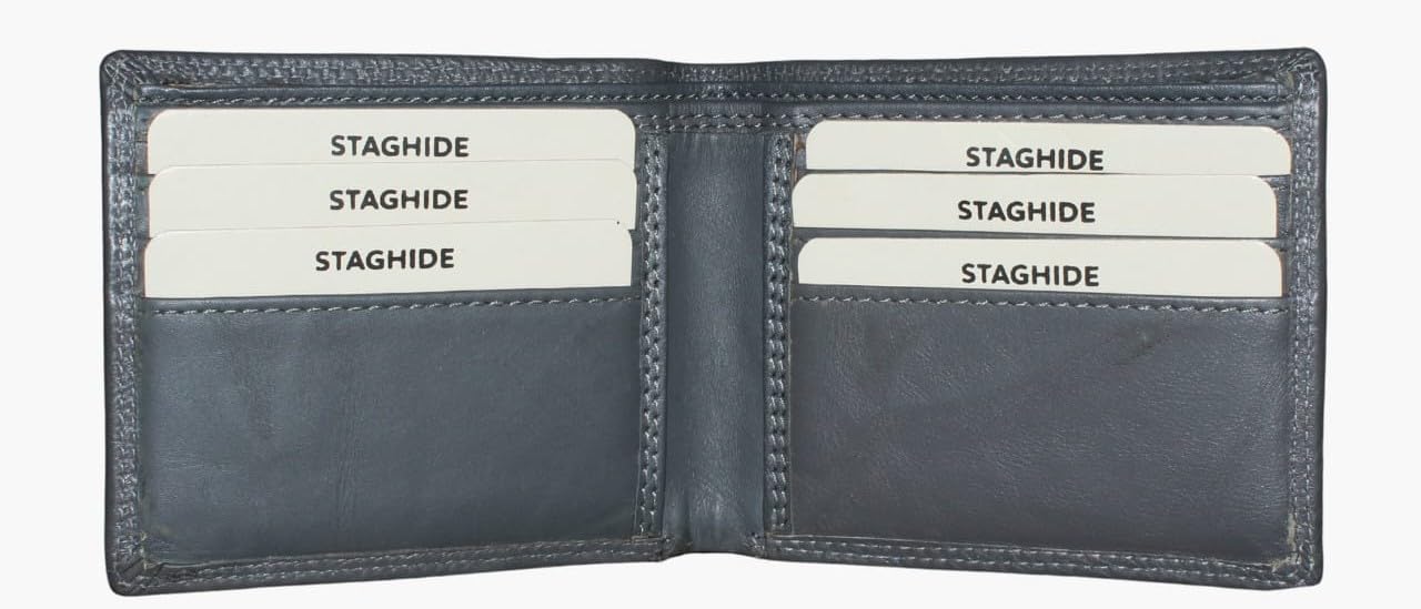 Men's Classic Wallet, Slim Design for Cards and Cash
