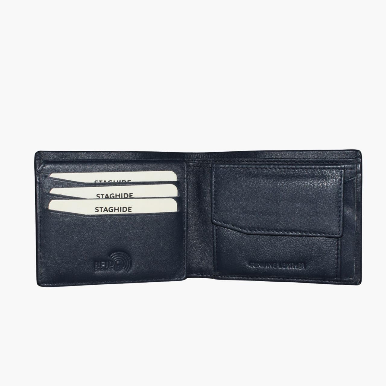 Men's Wallet, Classic Bi-fold Design
