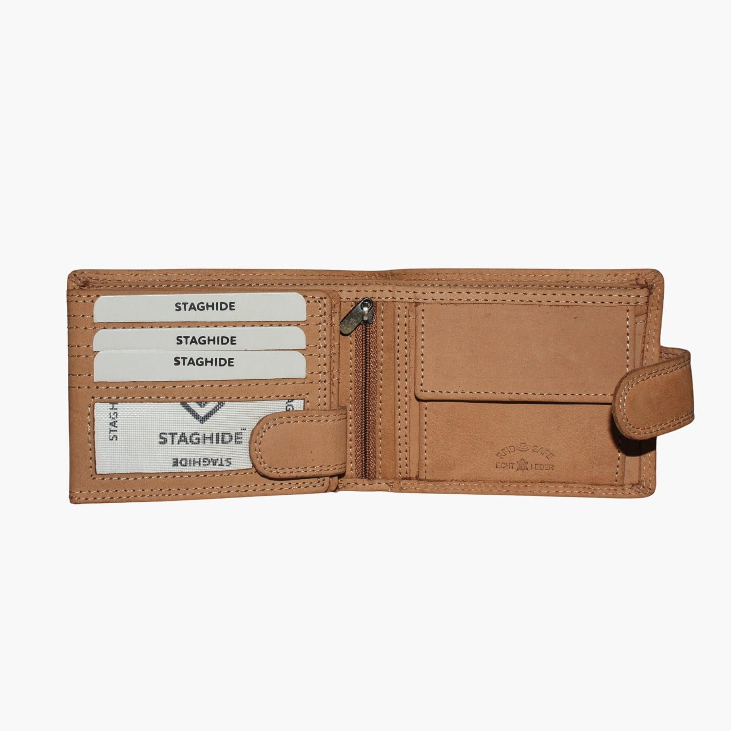 Luxury Men’s Leather Wallet | Branded RFID Blocking Wallet for Men | Stylish Gift Box | Premium Bifold Gents Wallet with Coin Pocket & Multiple Compartments